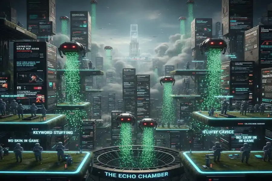 The Eco Chamber logo showcasing sustainable solutions, eco-friendly innovation, and green ideas.