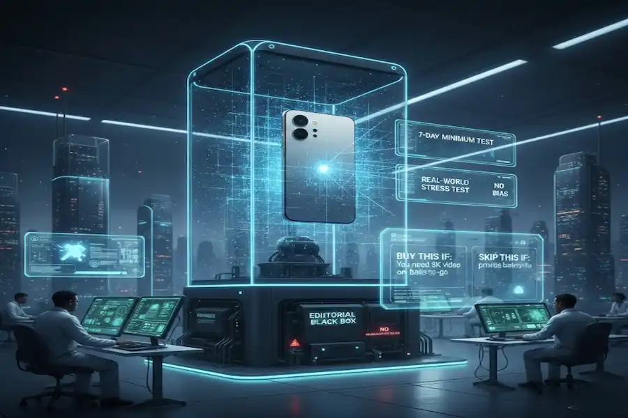 Illustration showing credibility and reliability of a review, highlighting trustworthiness.