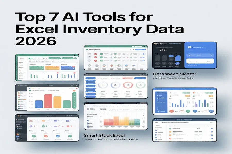 Need AI Tool For Create Excel Sheet Data For Inventory Top 7 Options in 2026